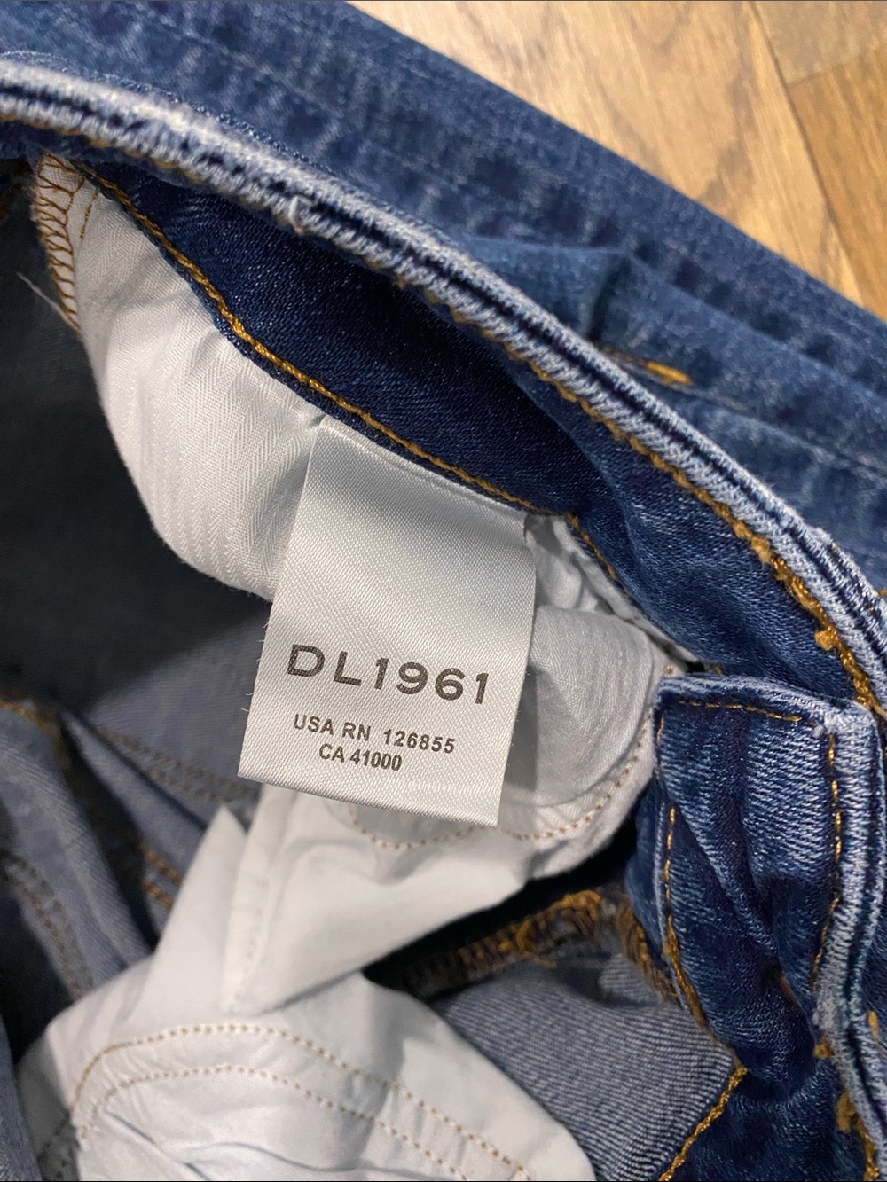 DL1961 Florence Ankle Cropped Jeans - Dark Blue Wash - Picture 5 of 11